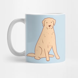 Labrador dog drawing Mug